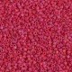 Miyuki delica beads 15/0 - Matted opaque red ab DBS-362